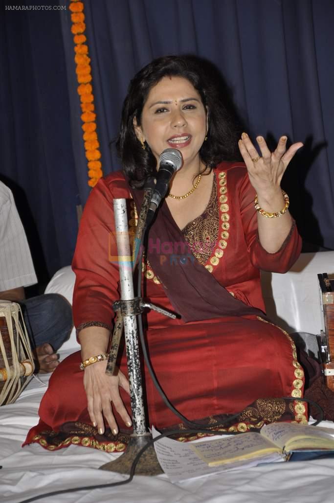 Nihaarika Sinha at the music album launch of Nihaarika Sinha's new devotional album on 11th Sept 2012