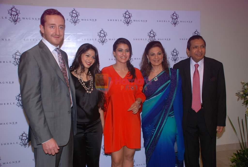 Kajol, Tanisha Mukherjee at Sherle Wagner store launch in Mumbai on 12th Sept 2012