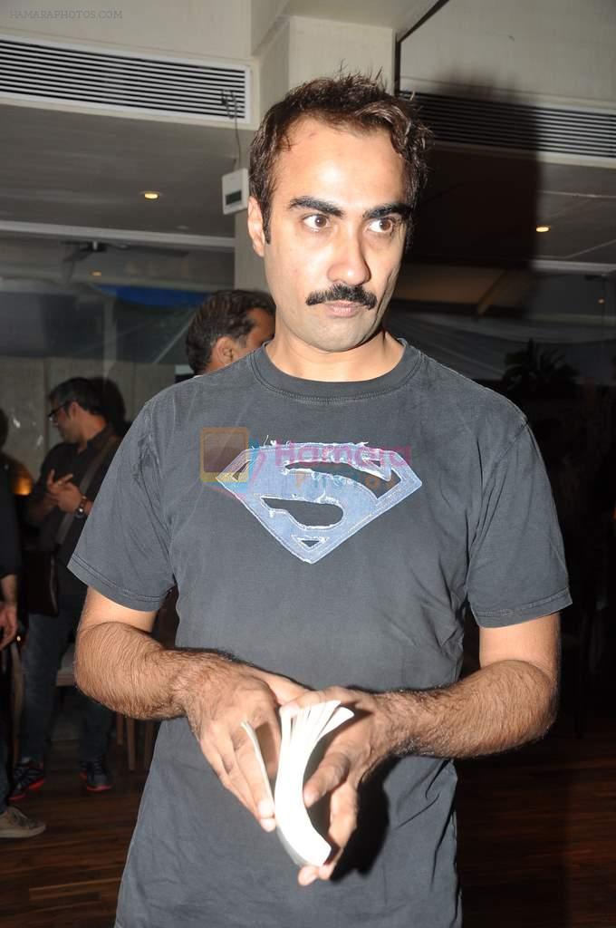 Ranvir Shorey at Minty Tejpal's book launch in Le Mangii on 12th Sept 2012