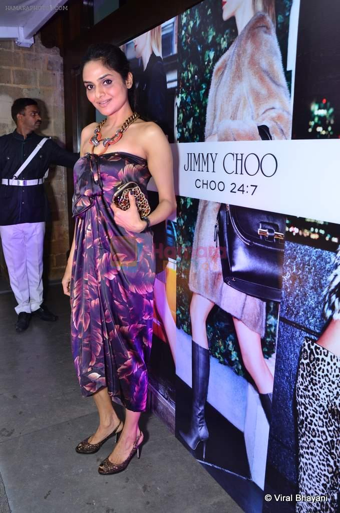 Madhoo Shah at Jimmy Choo celebrates the opening of its 2nd boutique in Palladium, Mumbai on 12th Sept 2012