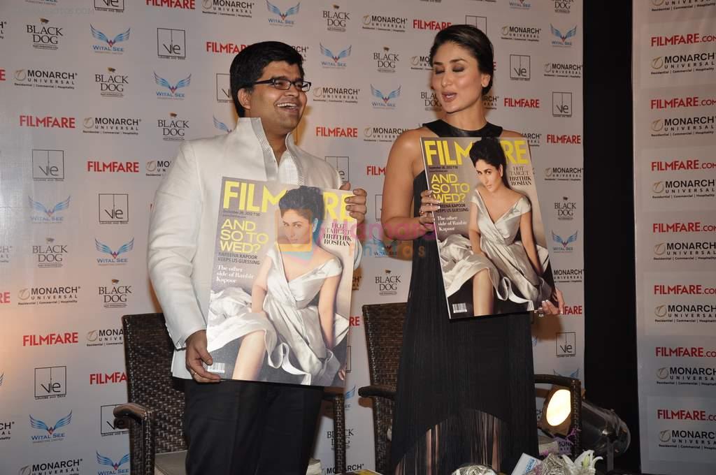 Kareena Kapoor launches September issue of Filmfare in Mumbai on 12th Sept 2012