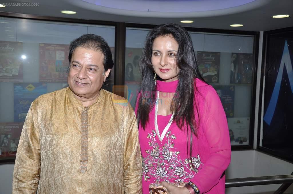 Anup Jalota, Poonam Dhillon at Kripa Karo Bhagwan album launch in sa re gama office on 12th Sept 2012