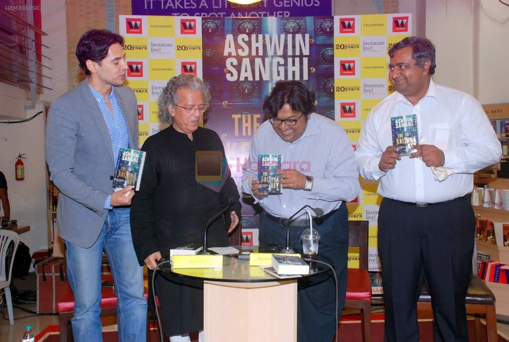 Dino Morea, Anil Dharker at Ashwin Sanghi book launch in Crossword, Mumbai on 13th Sept 2012