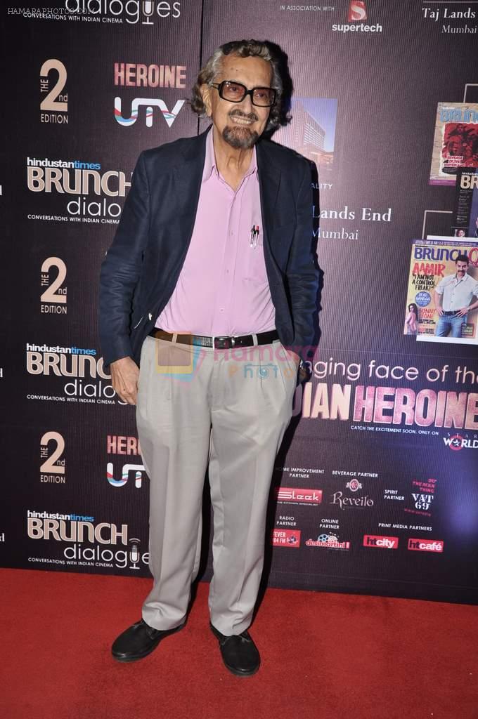Alyque Padamsee at the Hindustan Times's Brunch Dialogues in Taj LAnd's End, Mumbai on 14th Sept 2012