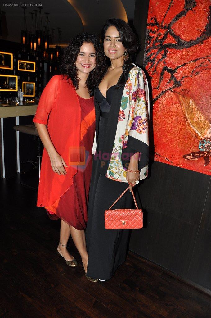 Sameera Reddy, Sushma Reddy at the launch of Pradeep Jethani's Jet Gems in J W Marriott, Mumbai on 14th Sept 2012