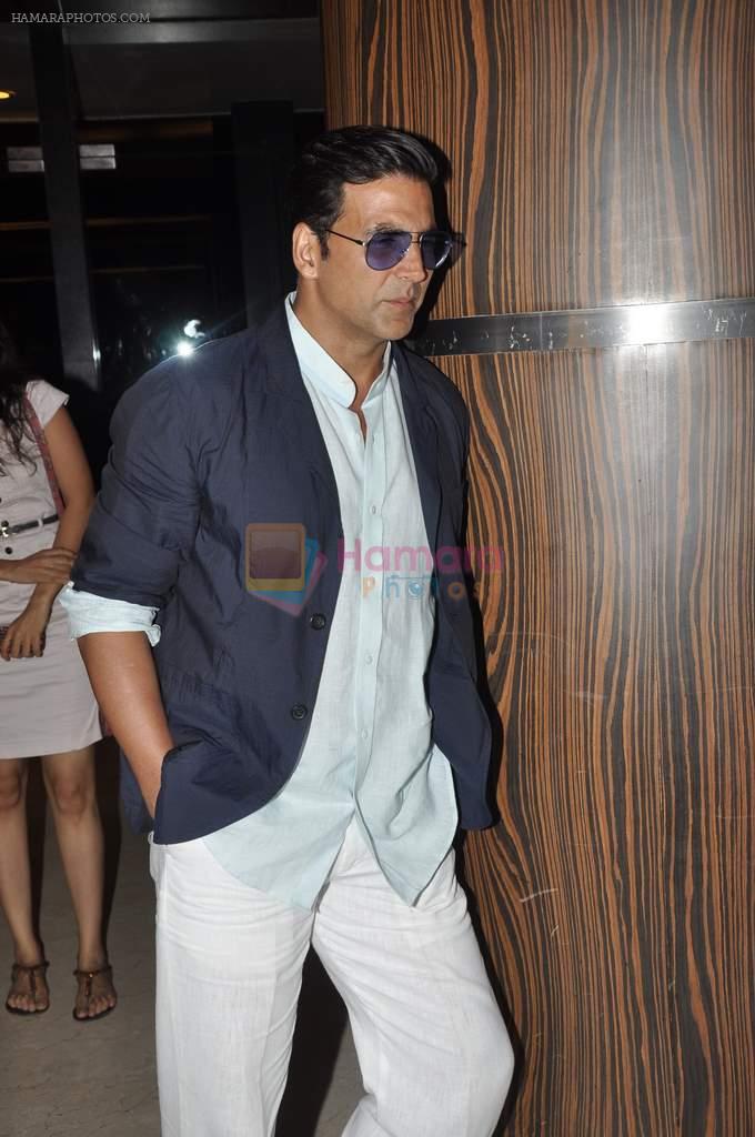 Akshay Kumar launches Oh My God trailor in a trade magazine cover in Novotel, Mumbai on  16th Sept 2012
