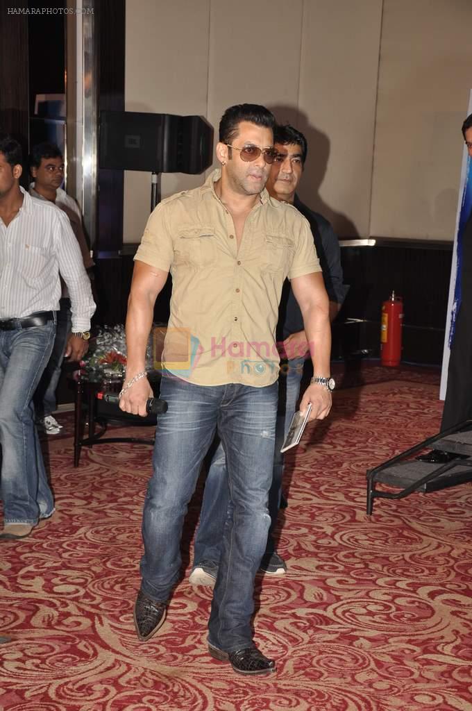 Salman Khan at the Audio release of Ishkq In Paris in Mumbai on 17th Sept 2012