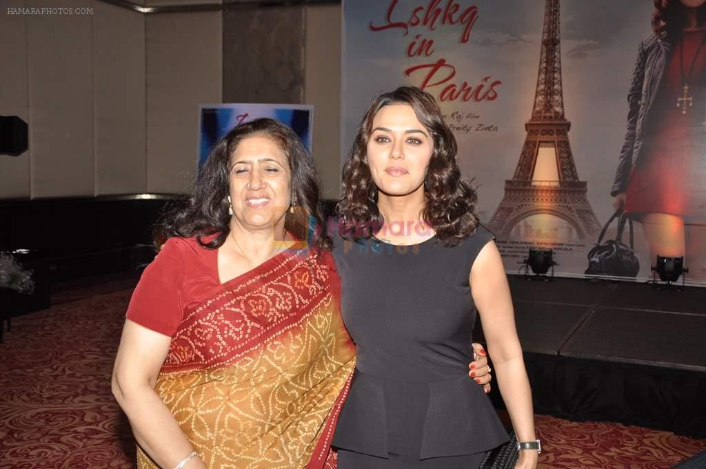 Preity Zinta at the Audio release of Ishkq In Paris in Mumbai on 17th Sept 2012