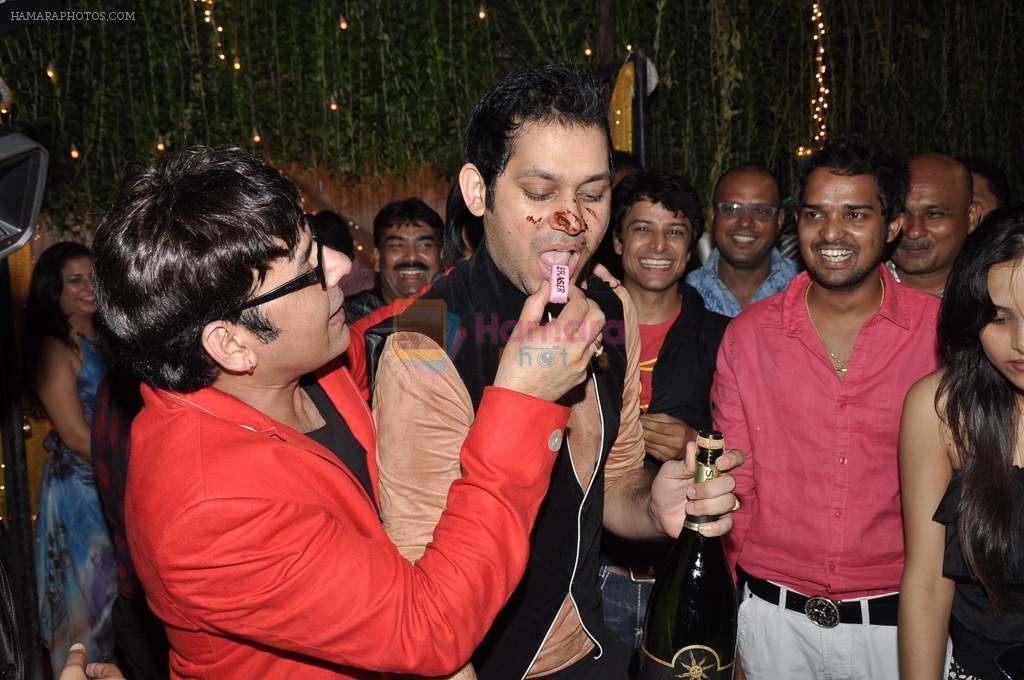 Sudesh Lehri at Raj of Comedy Circus birthday bash in Mumbai on 16th Sept 2012