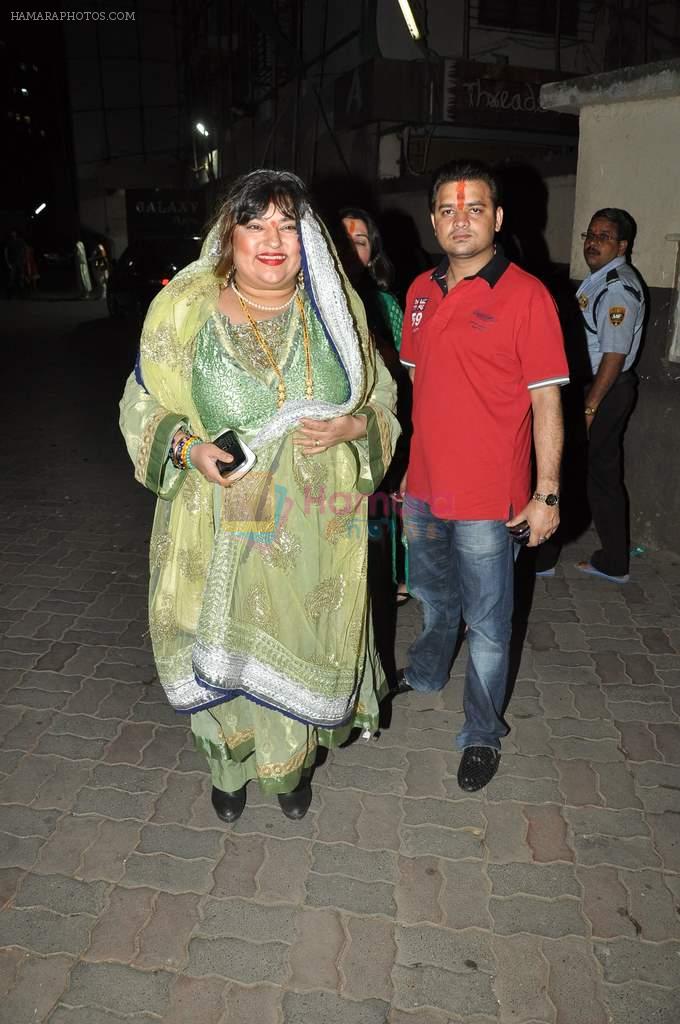 Dolly Bindra at the Ganpati celebrations in Salman Khan's house on 19th Sept 2012