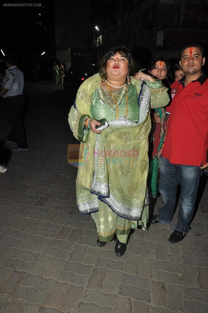 Dolly Bindra at the Ganpati celebrations in Salman Khan's house on 19th Sept 2012