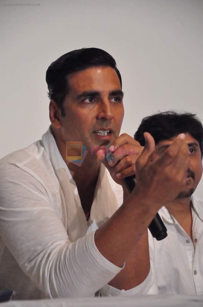 Akshay Kumar at the WIFT (Women in Film and Television Association India) workshop in Mumbai on 20th Sept 2012