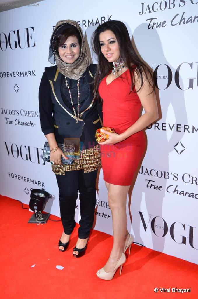 Kehkashan Patel at Vogue's 5th Anniversary bash in Trident, Mumbai on 22nd Sept 2012