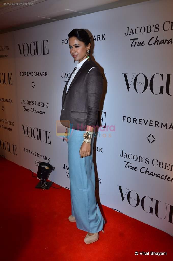 Sameera Reddy at Vogue's 5th Anniversary bash in Trident, Mumbai on 22nd Sept 2012