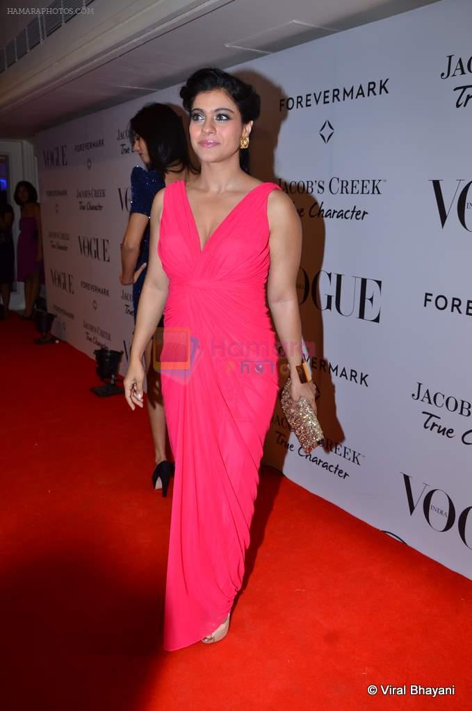 Kajol at Vogue's 5th Anniversary bash in Trident, Mumbai on 22nd Sept 2012