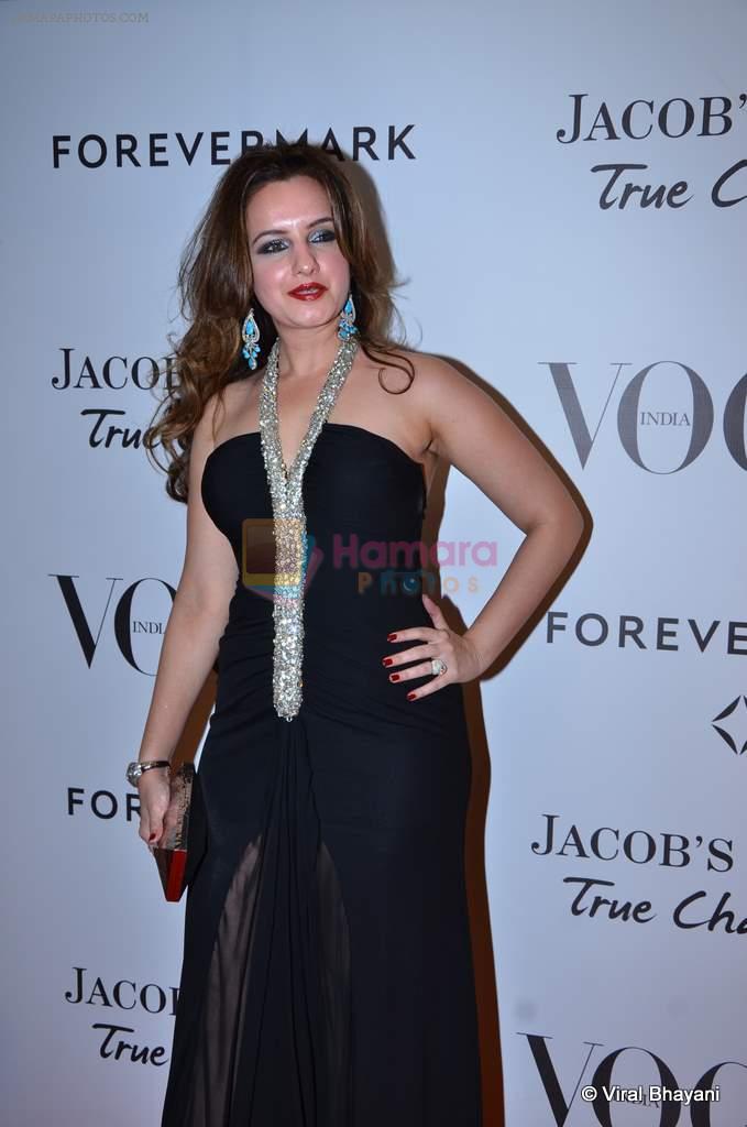 Laila Khan Rajpal at Vogue's 5th Anniversary bash in Trident, Mumbai on 22nd Sept 2012