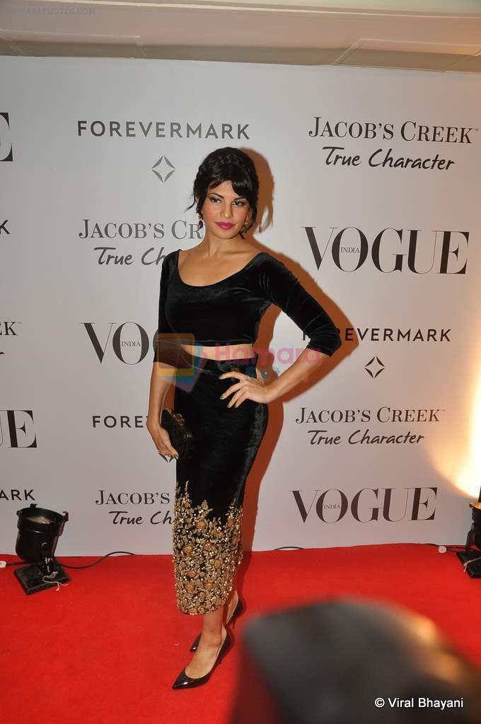 Jacqueline Fernandez at Vogue's 5th Anniversary bash in Trident, Mumbai on 22nd Sept 2012