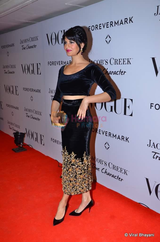 Jacqueline Fernandez at Vogue's 5th Anniversary bash in Trident, Mumbai on 22nd Sept 2012
