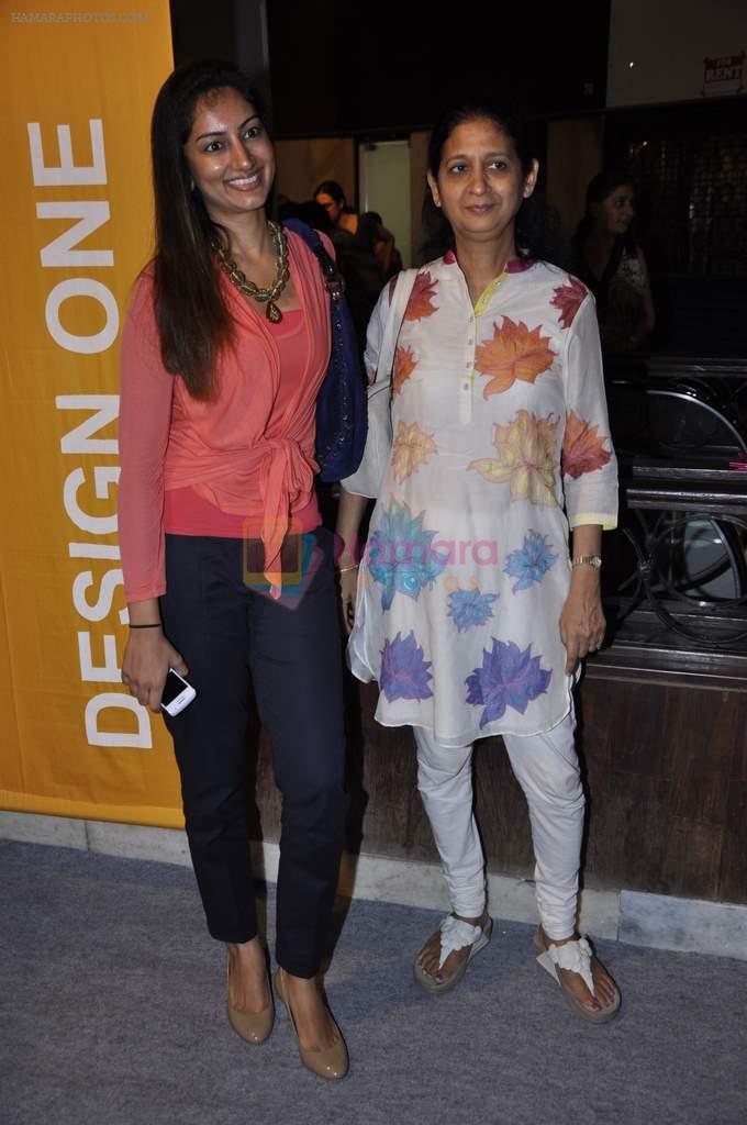 at Design One exhibition organised by Sahchari foundation in WTC, Mumbai on 26th Sept 2012
