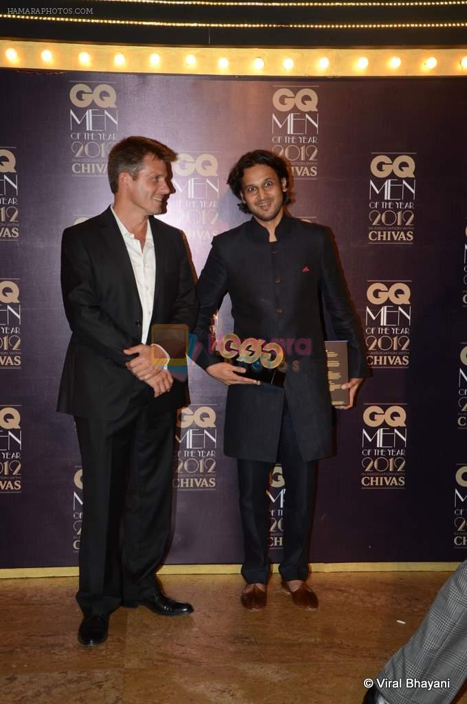 at GQ Men of the Year 2012 in Mumbai on 30th Sept 2012