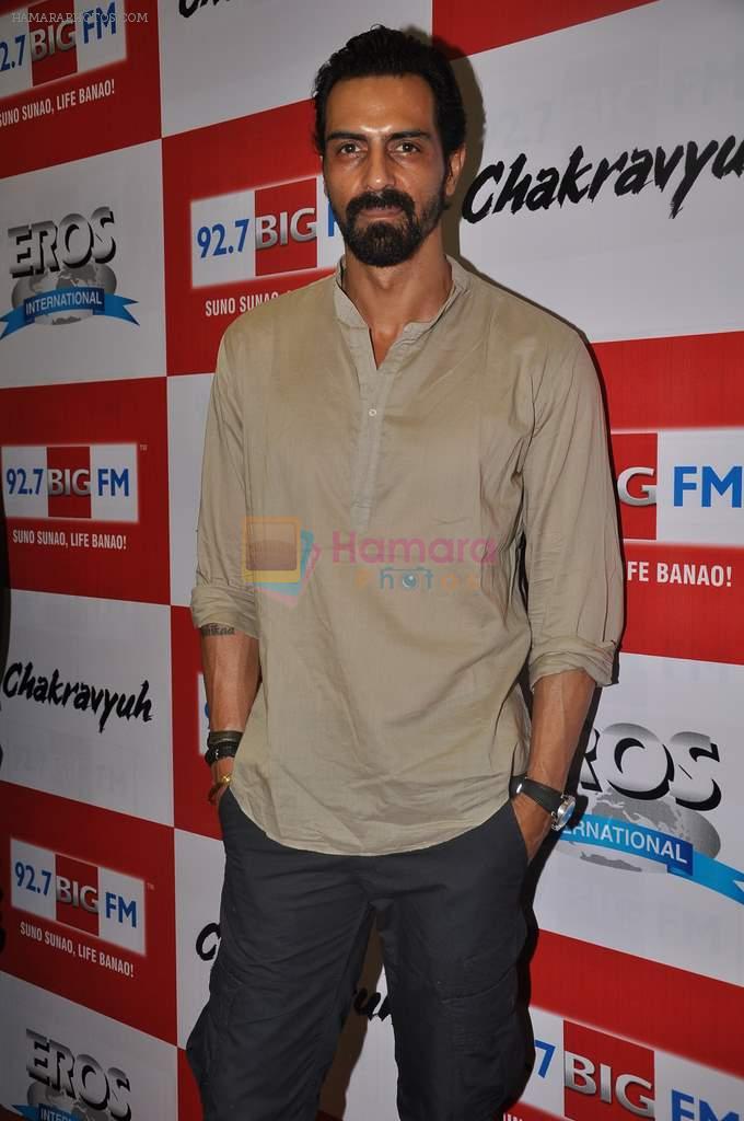 Arjun Rampal at the Audio release of Chakravyuh on 92.7 BIG FM on 3rd Oct 2012