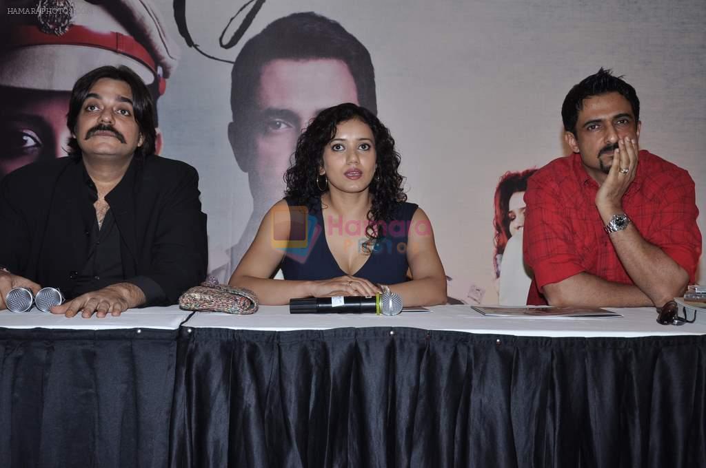 Chandrachur Singh, Shreya Narayan, Sanjay Suri at Prem Mayee film press meet in Juhu on 4th Oct 2012