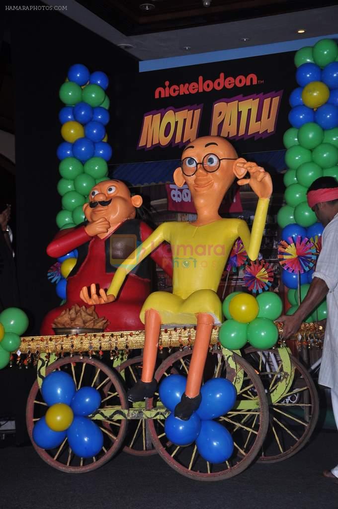 at Motu patlu animation launch in Taj Land's End on 4th Oct 2012