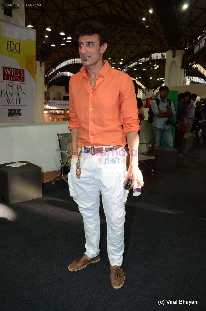 Rahul Dev at Wills Lifestyle India Fashion Week 2012 day 1 on 6th Oct 2012,1
