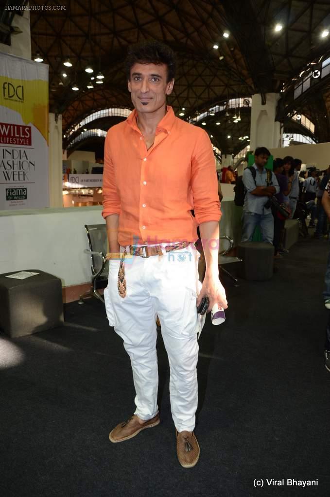 Rahul Dev at Wills Lifestyle India Fashion Week 2012 day 1 on 6th Oct 2012,1