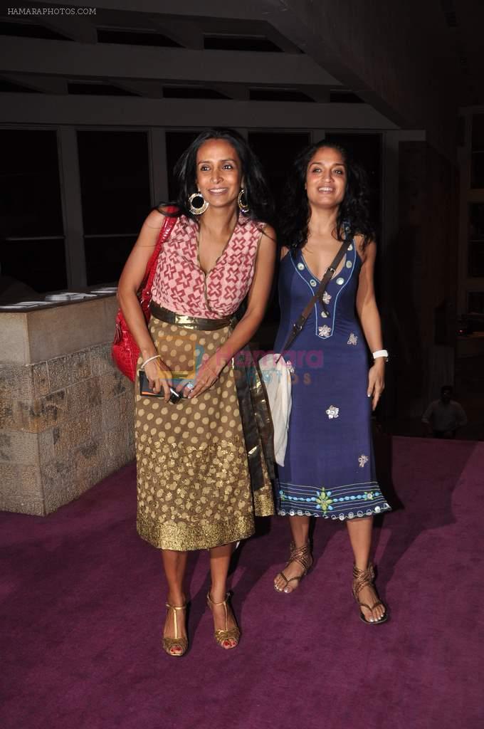 Suchitra Pillai, Sandhya Mridul at the opening of Nandita Das New Play between the Lines in NCPA on 6th Oct 2012