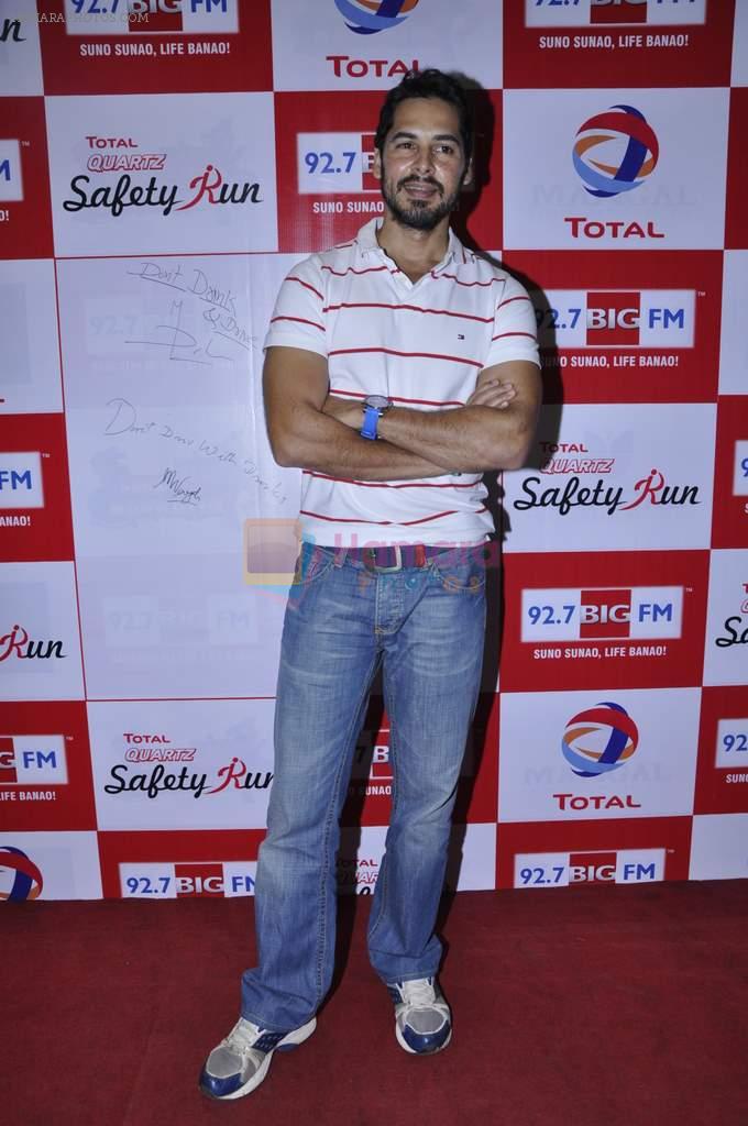 Dino Morea at the Launch of Total Quartz Safety month to create awareness about the hazards of unsafe driving in Big FM on 9th Oct 2012