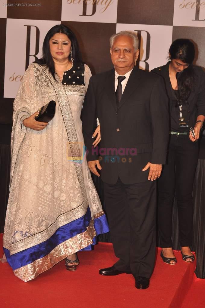 Ramesh and Kiran Sippy at Amitabh Bachchan's 70th Birthday Bash in Mumbai on 10th Oct 2012