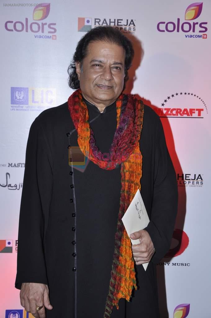 Anup Jalota pay tribute to Jagjit Singh on his Anniversary in Mumbai on 10th Oct 2012