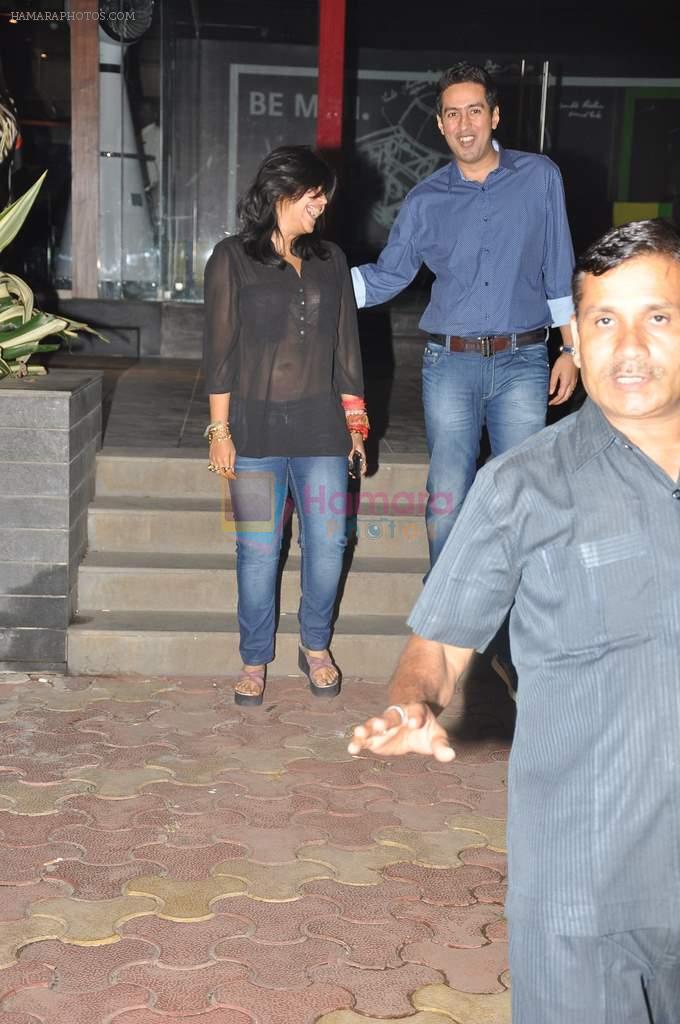 Ekta Kapoor at a private dinner in Santacruz, Mumbai on 15th Oct 2012