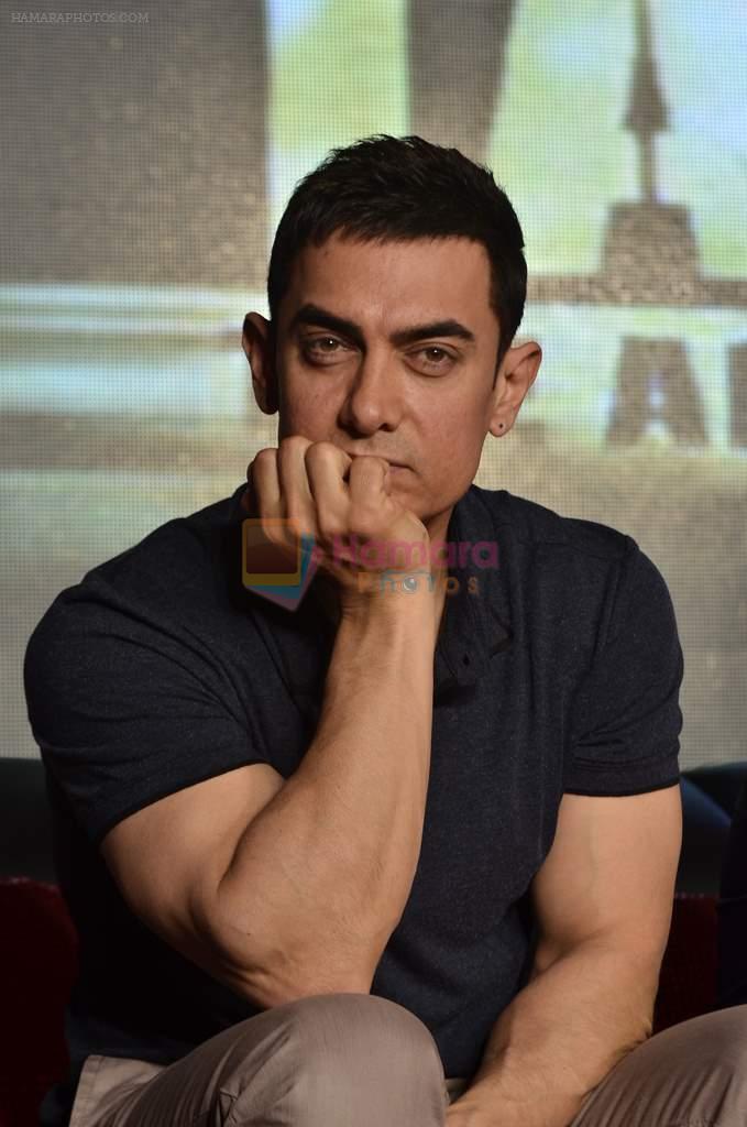 Aamir Khan at the music launch of film Talaash in Mumbai on 18th Oct 2012