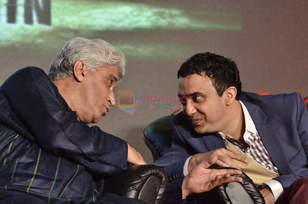 Javed Akhtar at the music launch of film Talaash in Mumbai on 18th Oct 2012