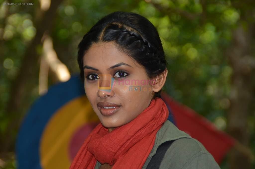 Anjali Patil at Chakravyuh naxal camp in Mumbai on 18th Oct 2012