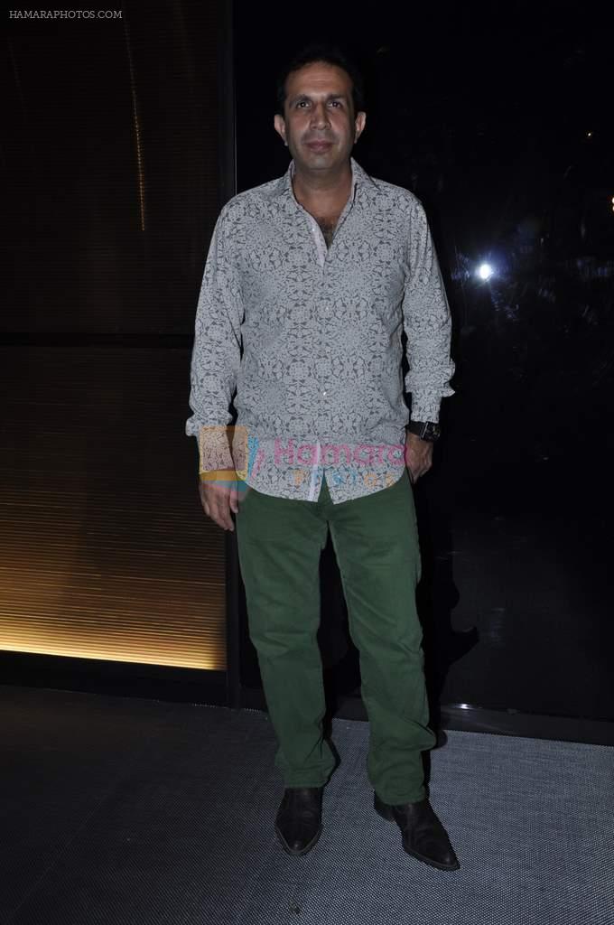 Parvez Damania at Armani Cassa launch in Mumbai on 18th Oct 2012