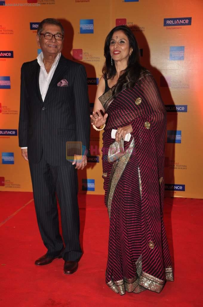 Shobha De at Mami film festival opening night on 18th Oct 2012