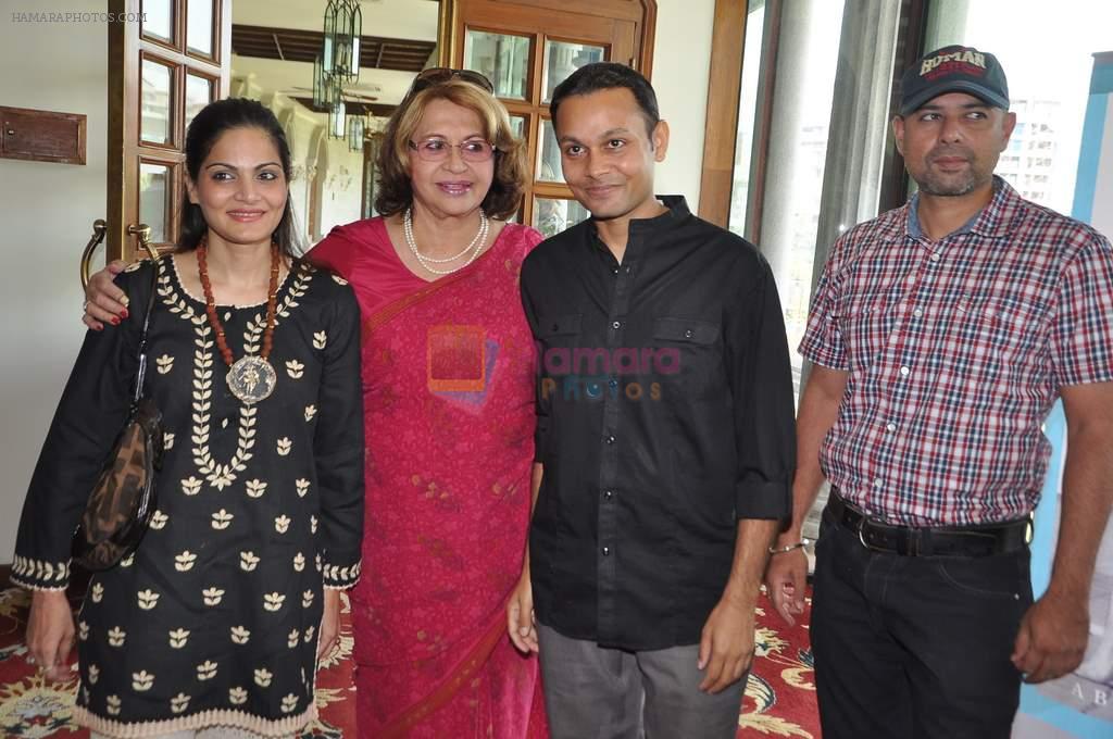 Helen, Alvira Khan Agnihotri, Atul Agnihotri at the launch of Abhishek Sharma's Fitness on the go book in MCA on 20th Oct 2012