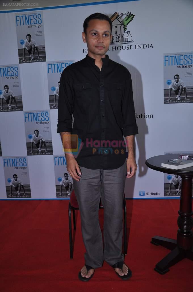 at the launch of Abhishek Sharma's Fitness on the go book in MCA on 20th Oct 2012