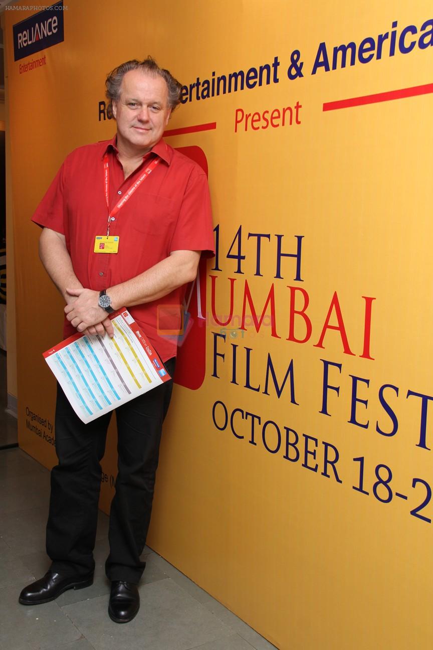 Julian Polsler at Day 4 of the 14th Mumbai Film Festival in Mumbai on 21st Oct 2012