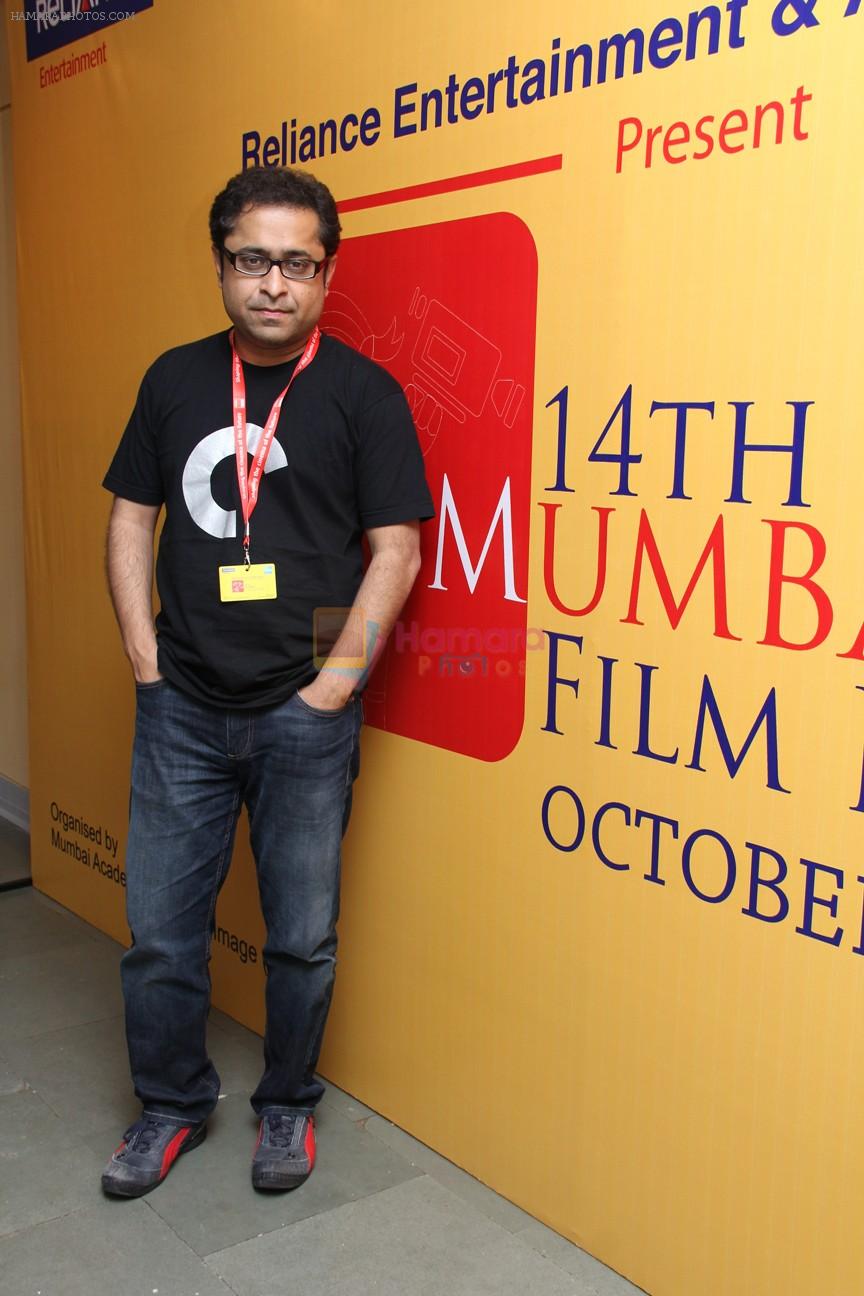 Suman Ghosh at Day 4 of the 14th Mumbai Film Festival in Mumbai on 21st Oct 2012