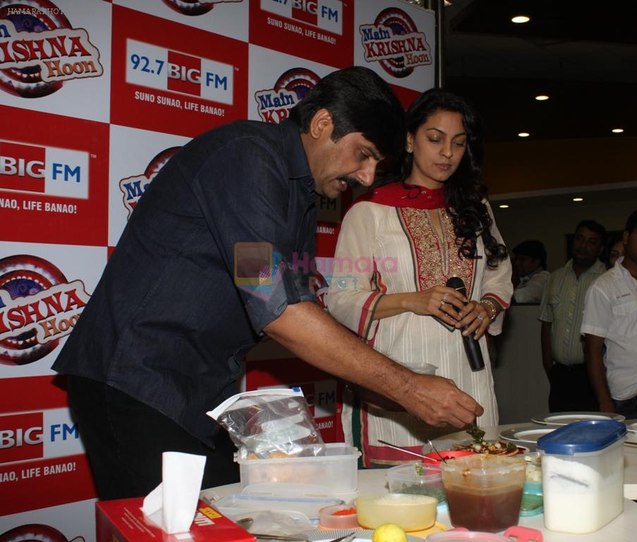 Juhi Chawla Launches BIG Memsaab at 92.7 BIG FM with BIG Chef Rakesh Sethi