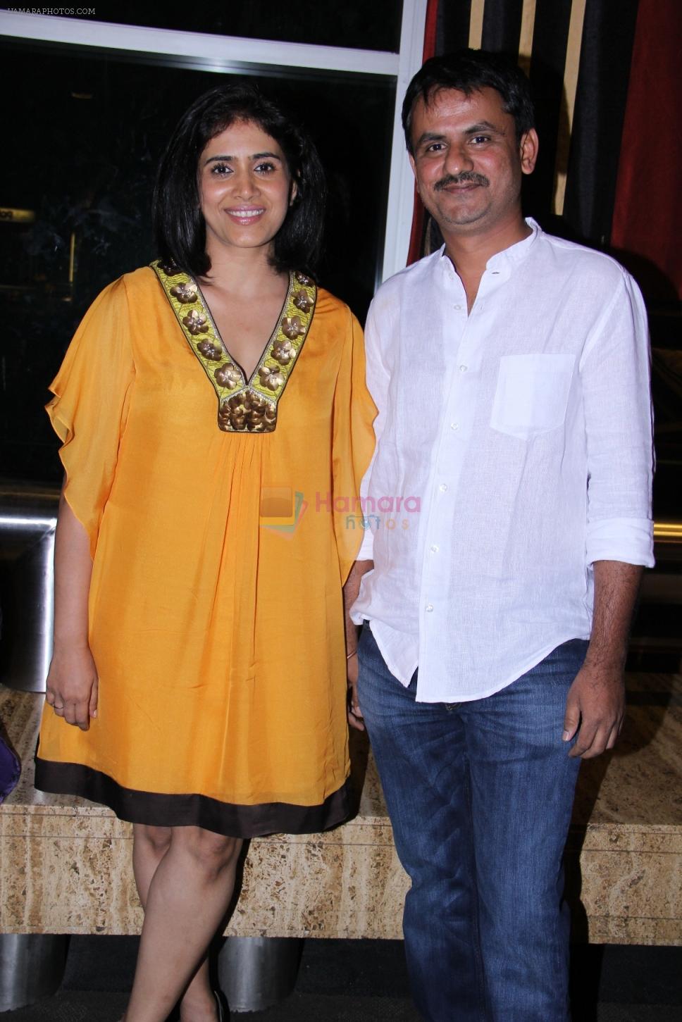 Sonali Kulkarni and Girish Kulkarni at Day 7 of 14th Mumbai Film Festival in Mumbai on 24th Oct 2012