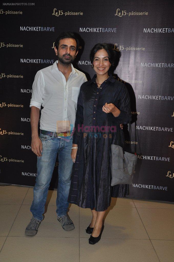 Shraddha Nigam, Mayank Anand at Le15 Patisserie-Nachiket Barve event in Mumbai on 25th Oct 2012