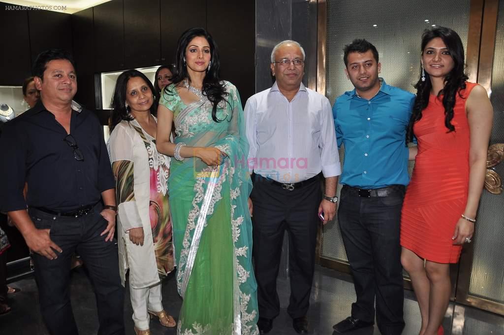 Sridevi at the launch of Begani jewels in Huges Road, Mumbai on 26th Oct 2012