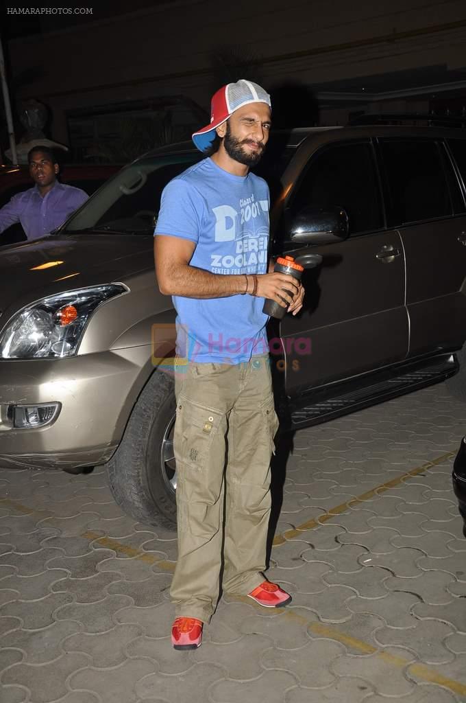 Ranveer Singh snapped at Cinemax on 26th Oct 2012