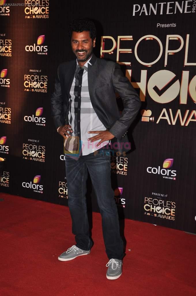Prabhu Deva at People's Choice Awards in Mumbai on 27th Oct 2012
