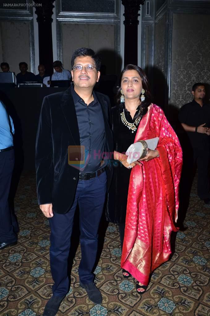 piyush and seema goel at Sunil Gavaskar honour by Ulysse Nardin in Mumbai on 3rd Nov 2012